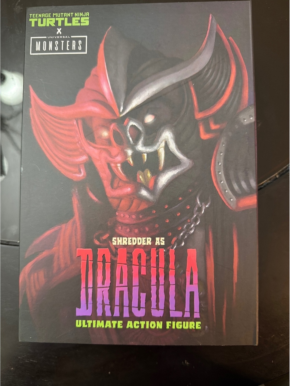 Teenage Mutant Ninja Turtles x Monsters Shredder as Dracula Ultimate Action Fig
